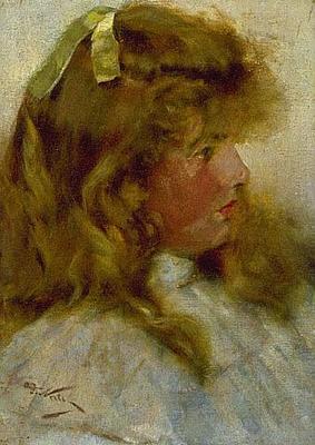A study (Head of a girl)