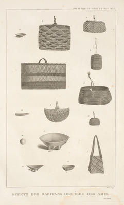 Effets des Habitans des Iles des Amis
