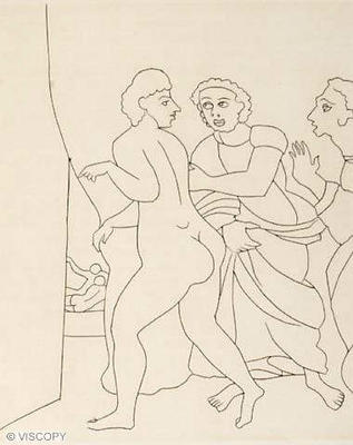 Illustration from the "Satyricon"