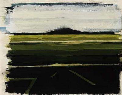North Island Landscape (sketch)