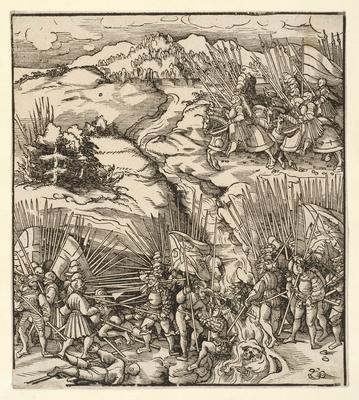 The Battle of Dorneck in Switzerland