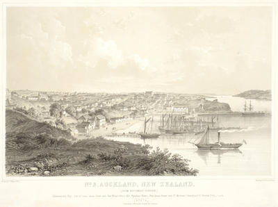 No. 3, Auckland, New Zealand. (From Britomart Barrack)