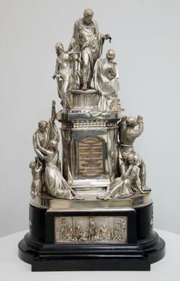 Silver Testimonial presented to Doctor John Conolly