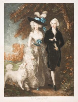 The Morning Walk, Squire Hallett and his Wife