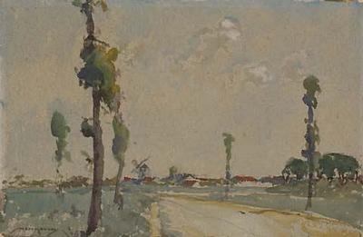 Landscape with Mill