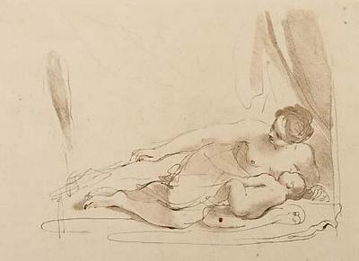 Woman Suckling an Infant