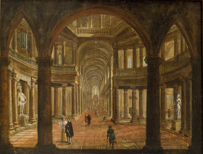 Interior of a cathedral