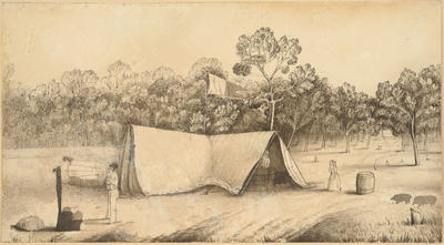 Early Settlers Tent