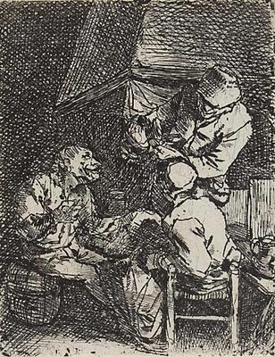Gathering at Fireplace