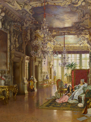 A Venetian Interior of the 18th Century