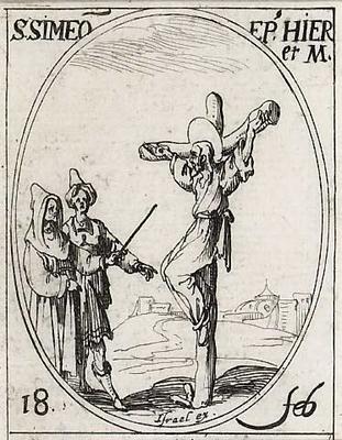 Saint Simeon, eveque de Jerusalem, martyr