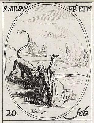Saint Silvain, eveque et martyr