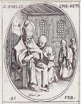 Saint Felix, eveque de Metz