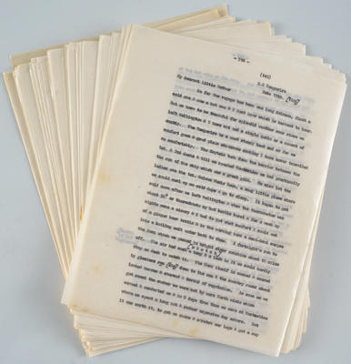 E.H. McCormick Archive of Frances Hodgkins' Letters
