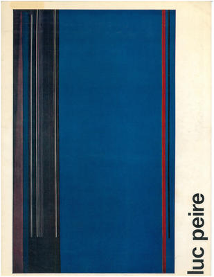 Luc Peire Environment III, 1973 Scrapbook and Notebook