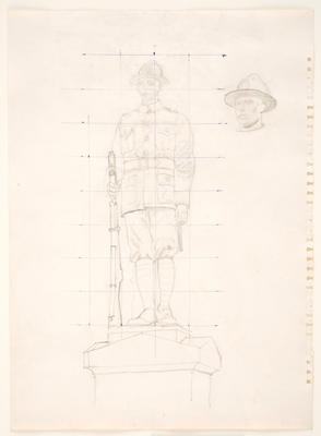 Study for War Memorial for "Pastoral"