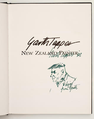 Garth Tapper signed books