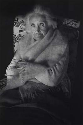 Lady at a home for old women