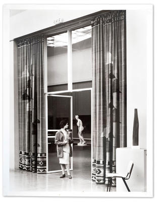 Ilse von Randow's 'Auckland City Art Gallery Curtains', 1957-8 Archive