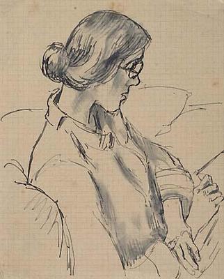 Portrait of a Woman Reading