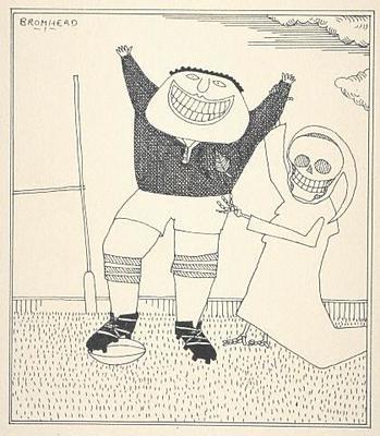 And he that is today a king, tomorrow shall die Sirach (Ecclesiasticus) 10:10 (Rugby player)