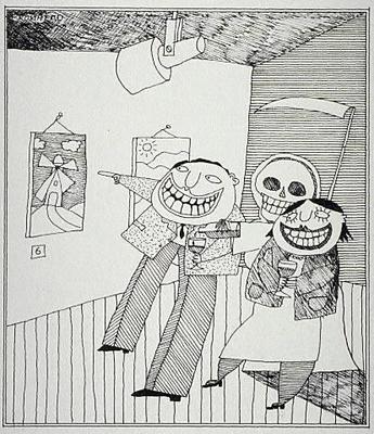 Woe unto them that call evil good, and good evil Isaiah 5:20 (Art Gallery opening)