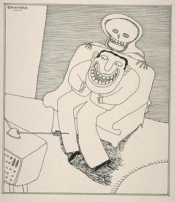 Death alone shall part me and thee Ruth 1:17 (Television watcher)