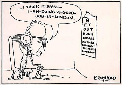 Watt in London under National