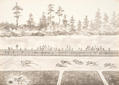 Dog tracks