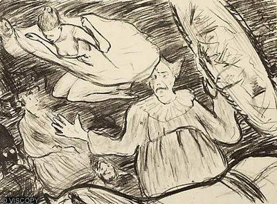 Untitled (Clown and Equestrienne)