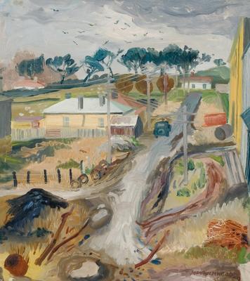 View from a railway bridge