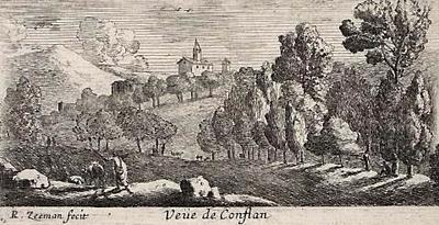 Veue de Conflan (View of Conflans)