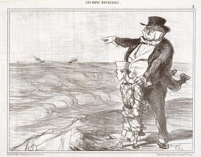 Tiens, papa, pourquoi que l'eau arrive sur nous?... - Mon fils, je suis bien aise que vous m'adressiez cette question qui dénote que vous désirez vous instruire et sonder les mystères de la nature ... les flots arrivent sur le rivage par suite du FLUX qui