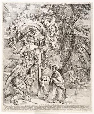 The Infant Christ Embracing the Cross