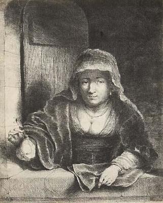Woman with a Pear