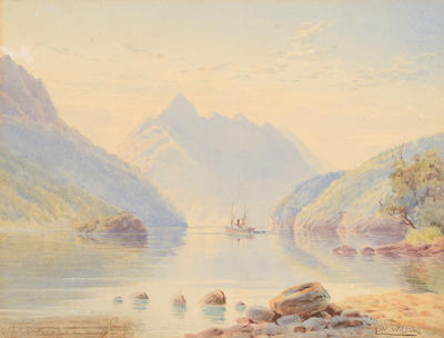 Head of George Sound, West Coast, New Zealand