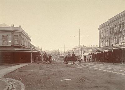Karangahape Road, Auckland, looking East