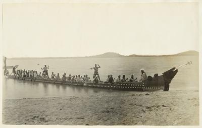 Waka taua of Paora Tuhaere, Orakei