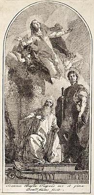 The Virgin with Saint Anthony Abbot and Saint George