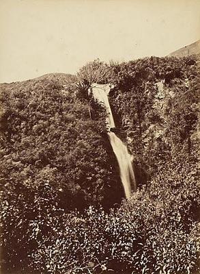 Waterfall near Lake Hawea, Otago