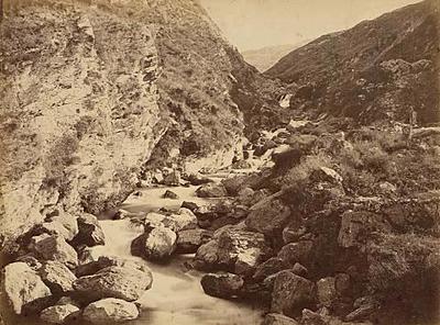 Kirtle Burn on the road to Queenstown