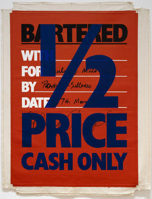 Cash Only 1/2 Price