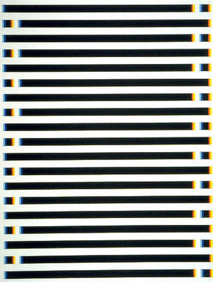Dashes And Squares On White