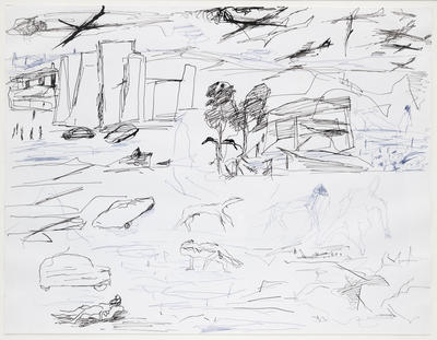 Farm And City Landscape