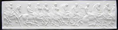 South frieze - Cavalry horsemen
