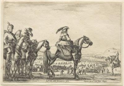Commander on his horse
