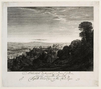 Landscape at dawn, 'Aurora'