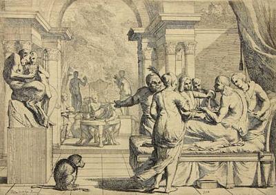 The Prodigal Son wasting his substance