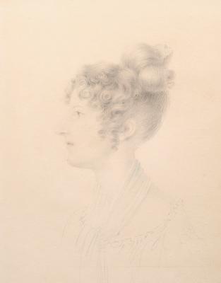 Mary Ann Thornton, Daughter of the Artist, John Bacon the Younger