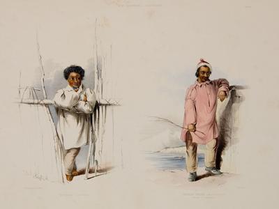 Roperta of Kawhia. George Thoms a Half Caste Boy. Nephew of Rauparaha